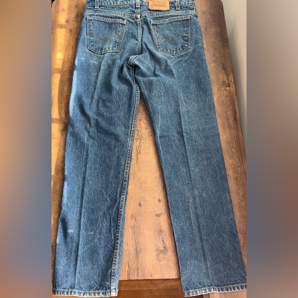 VINTAGE** Levi's Classic Straight Blue Jeans 34x32
MADE IN USA** - Picture 13 of 16